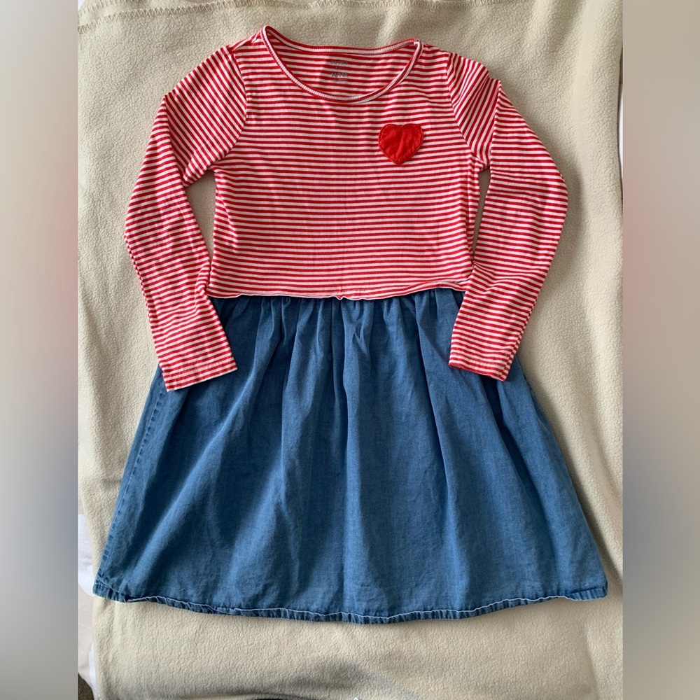 Carter's Red and White Striped Kid's Top